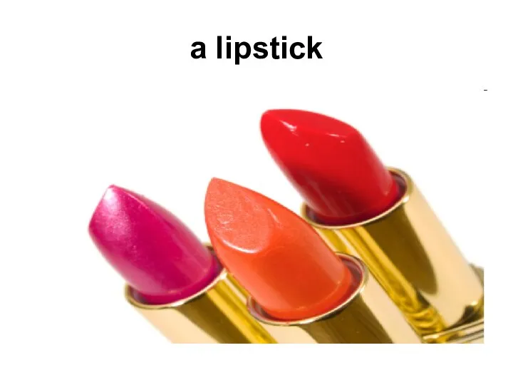 a lipstick