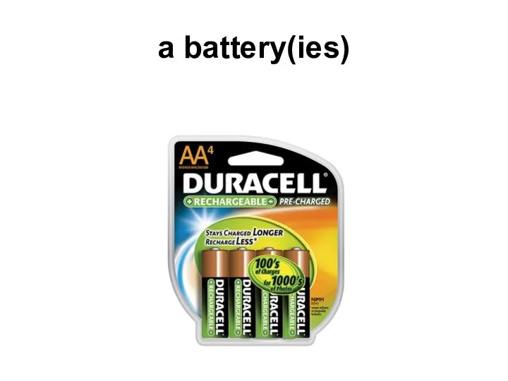 a battery(ies)