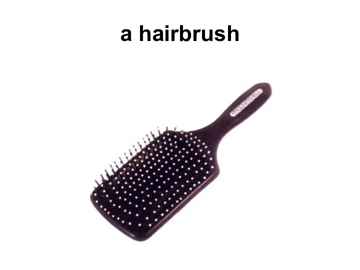a hairbrush