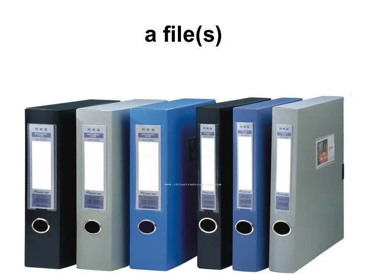 a file(s)