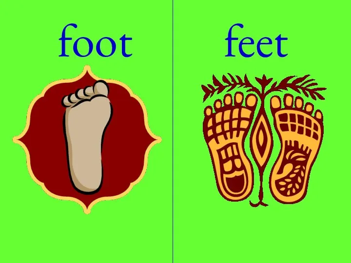 foot feet