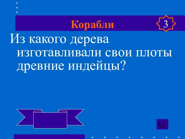 Корабли Из какого дерева изготавливали свои плоты древние индейцы? Бальса 3