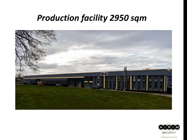 Production facility 2950 sqm
