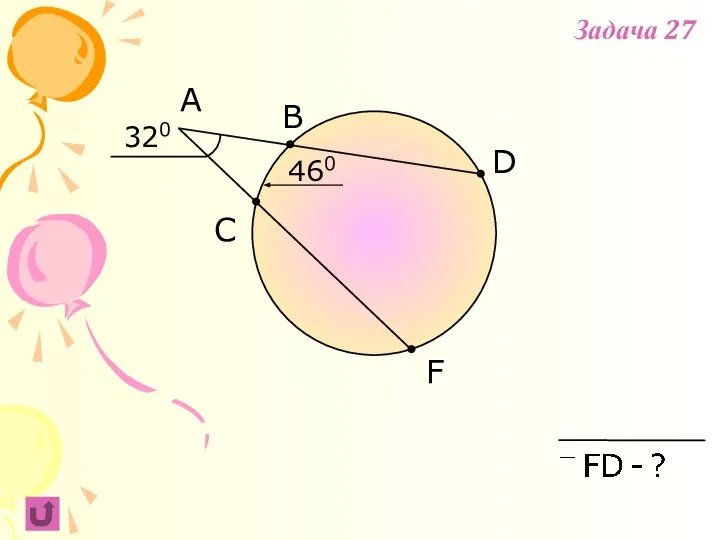 F B C A 320 D 460 Задача 27