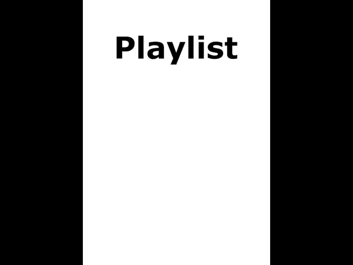 Playlist