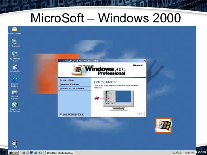 MicroSoft – Windows 2000