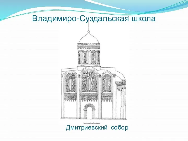 Владимиро-Суздальская школа Дмитриевский собор