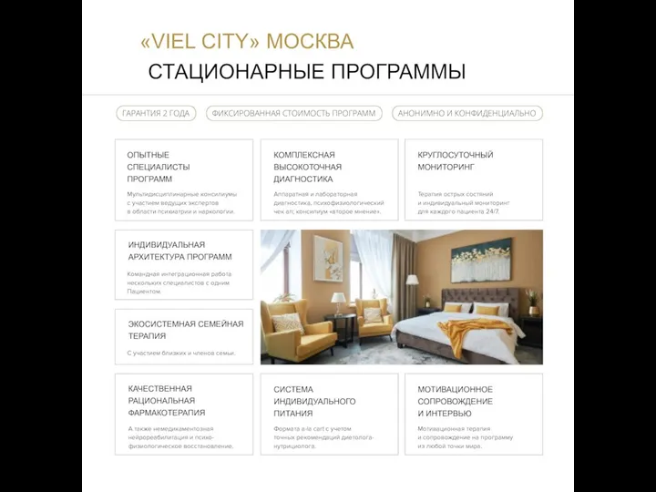 «VIEL CITY» МОСКВА СТАЦИОНАРНЫЕ ПРОГРАММЫ ГАРАНТИЯ 2 ГОДА ФИКСИРОВАННАЯ СТОИМОСТЬ ПРОГРАММ АНОНИМНО