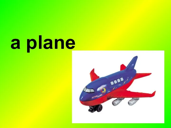 a plane