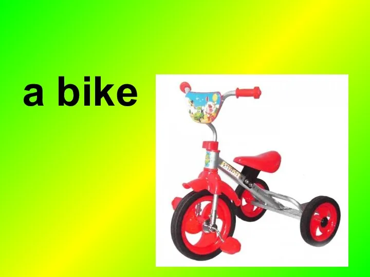 a bike