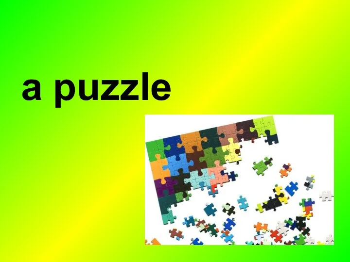 a puzzle