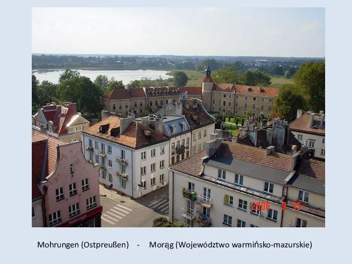 Mohrungen (Ostpreußen) - Morąg (Województwo warmińsko-mazurskie)