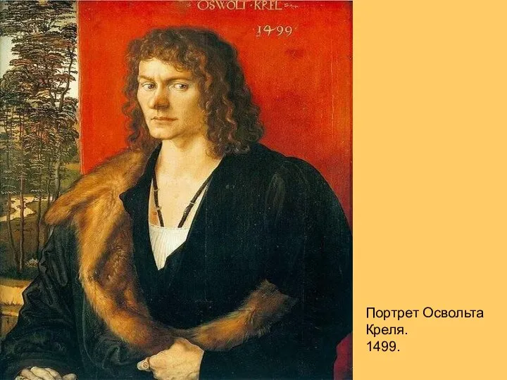 Портрет Освольта Креля. 1499.