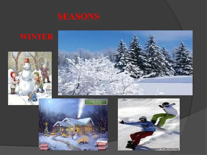 SEASONS WINTER