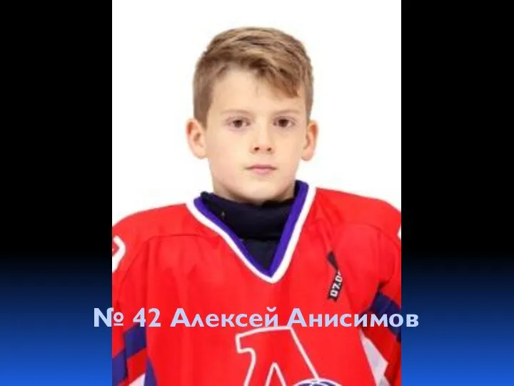 № 42 Алексей Анисимов