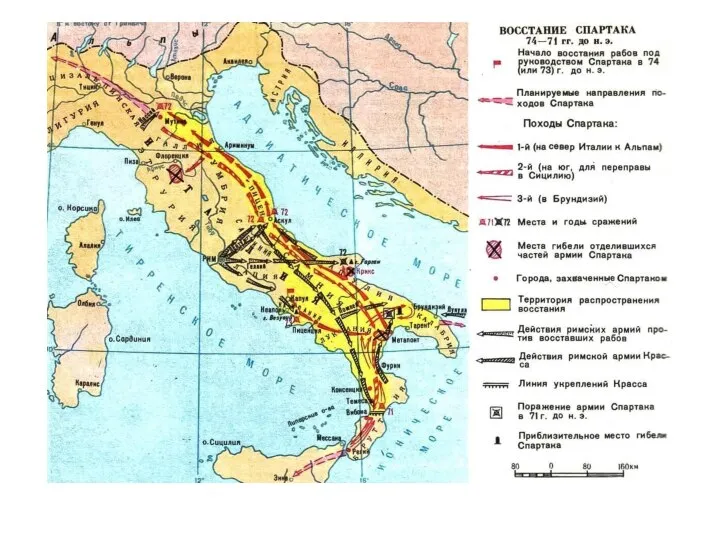 Восстание Спартака (73-71 г. до н.э.)