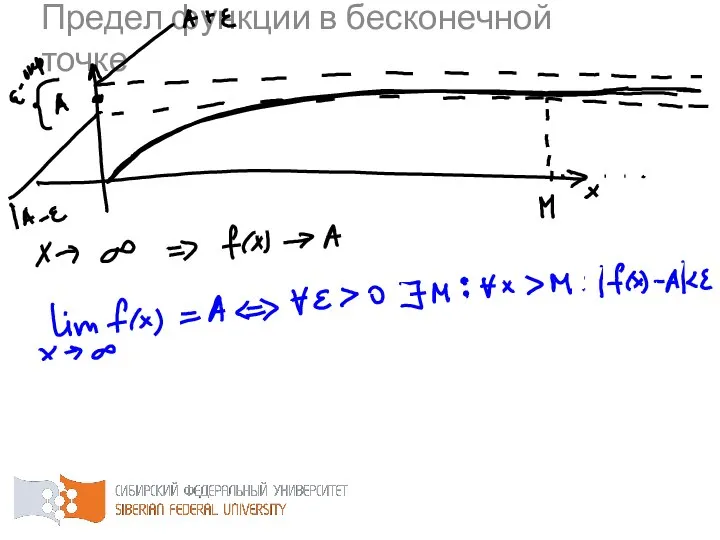 Предел функции в бесконечной точке