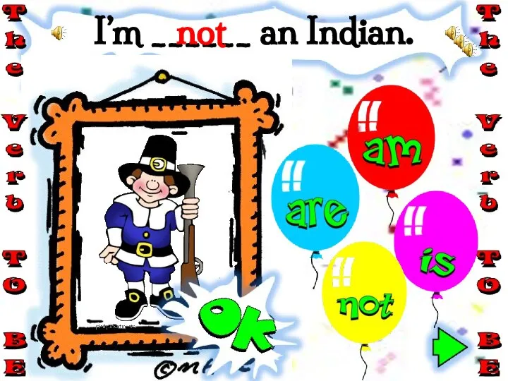 I’m ______ an Indian. not