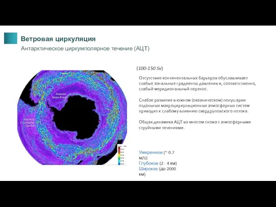 Умеренное (~ 0.7 м/с) Глубокое (2 - 4 км) Широкое (до 2000