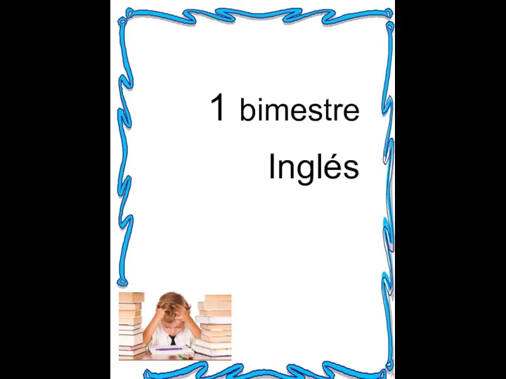 1 bimestre Inglés