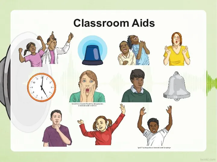 Classroom Aids Crowd Wow Surprise People” by dersuperanton is licensed under CC