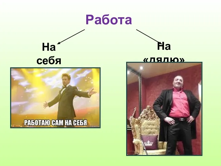 Работа На себя На «дядю»