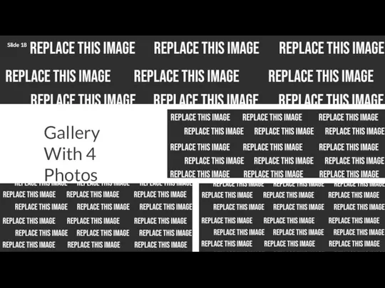 Gallery With 4 Photos Slide