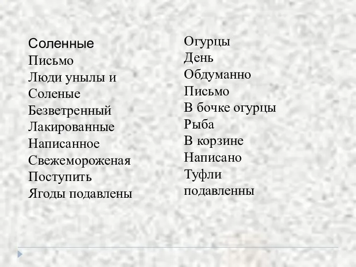 Соленные Письмо Люди унылы и Соленые Безветренный Лакированные Написанное Свежемороженая Поступить Ягоды