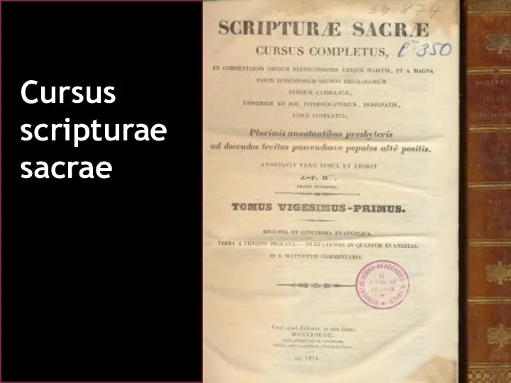 Cursus scripturae sacrae