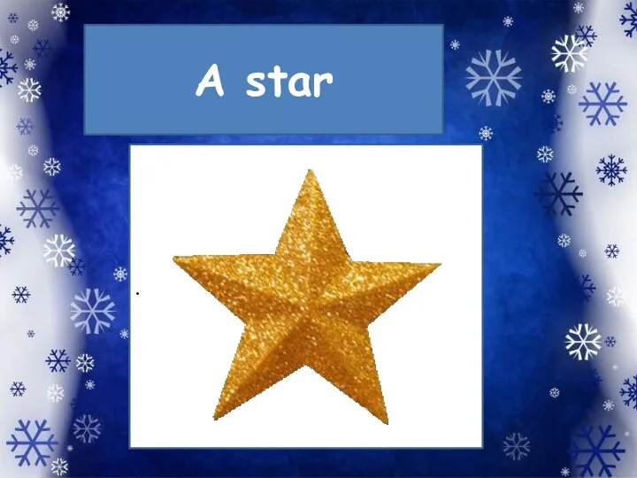 A star .