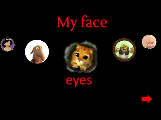 My face eyes