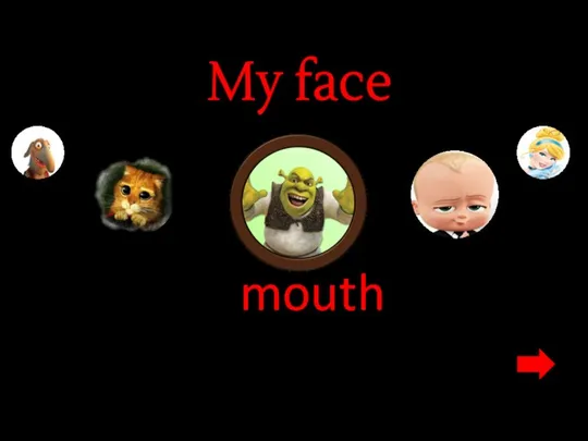 My face mouth