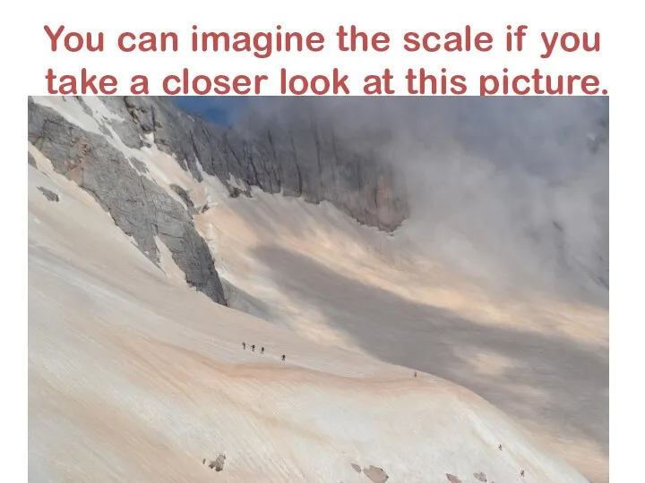 You can imagine the scale if you take a closer look at this picture.