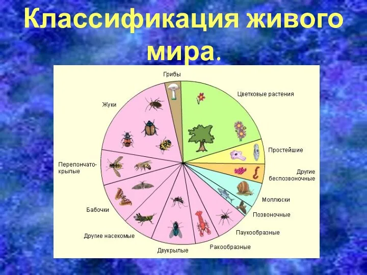 Классификация живого мира.