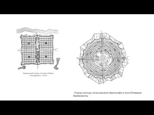 «Город солнца» итальянского философа и поэтаТоммазо Кампанеллы