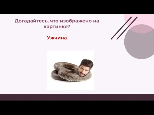 Догадайтесь, что изображено на картинке? Ужчина