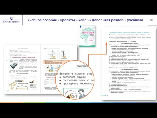 Учебное пособие «Проекты и кейсы» дополняет разделы учебника