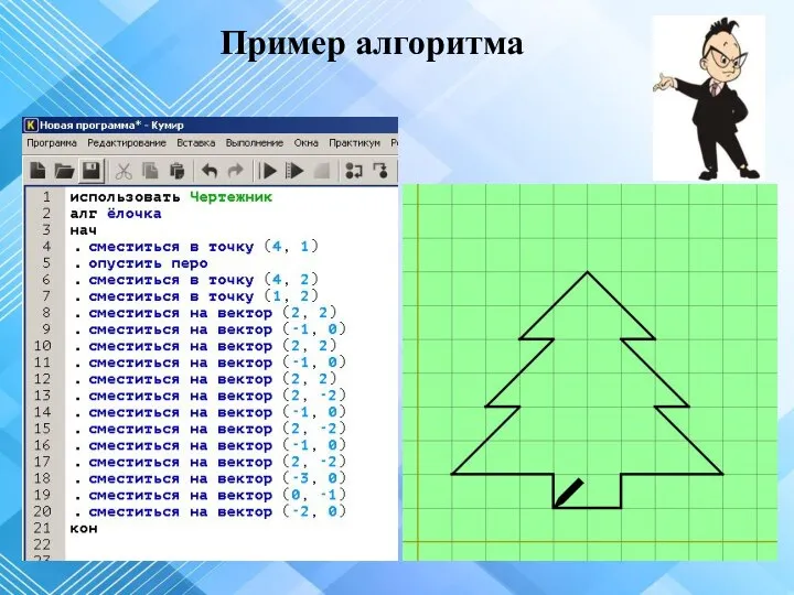 Пример алгоритма