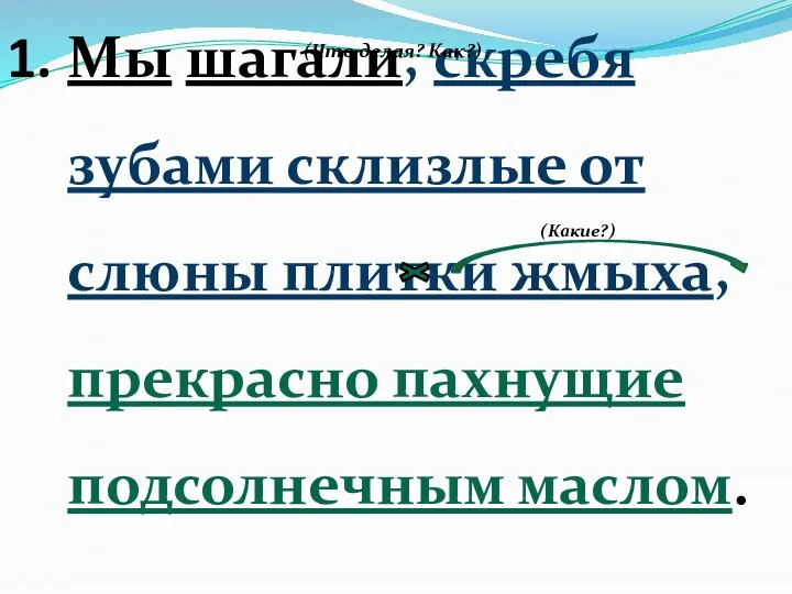 Мы шагали, скребя зубами склизлые от слюны плитки жмыха, прекрасно пахнущие подсолнечным