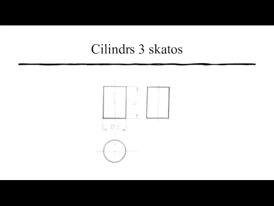 Cilindrs 3 skatos