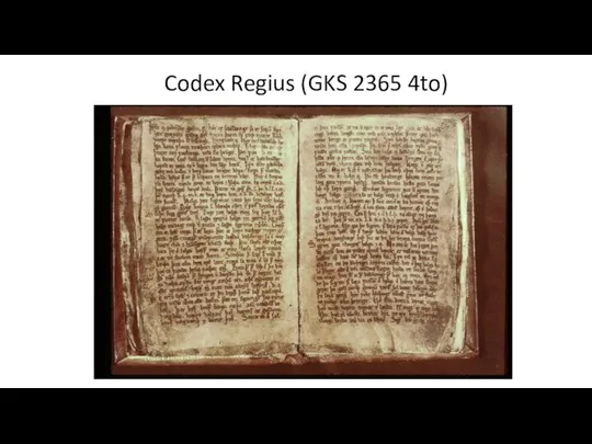 Codex Regius (GKS 2365 4to)