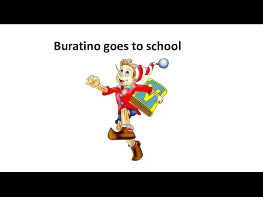 Buratino goes to school