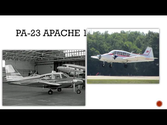 PA-23 APACHE 1950S