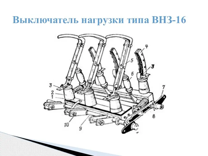 Выключатель нагрузки типа ВНЗ-16