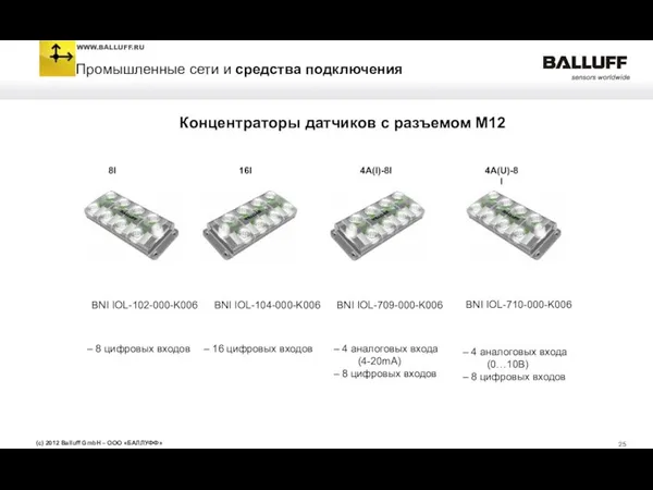 8I 16I 4A(I)-8I 4A(U)-8I BNI IOL-102-000-K006 BNI IOL-104-000-K006 BNI IOL-709-000-K006 BNI IOL-710-000-K006