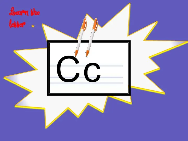 Learn the letter C H h H c C