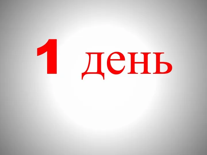 1 день