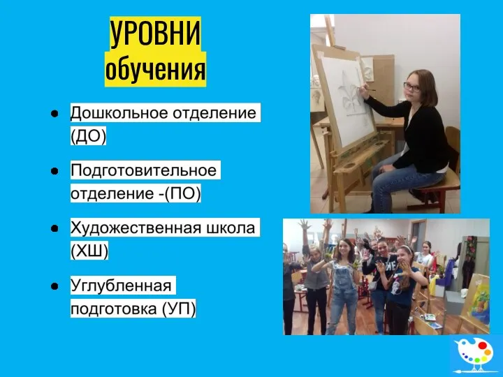 УРОВНИ обучения