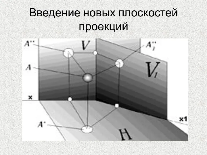 Введение новых плоскостей проекций