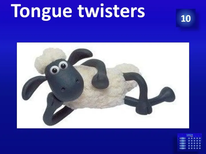 10 Tongue twisters